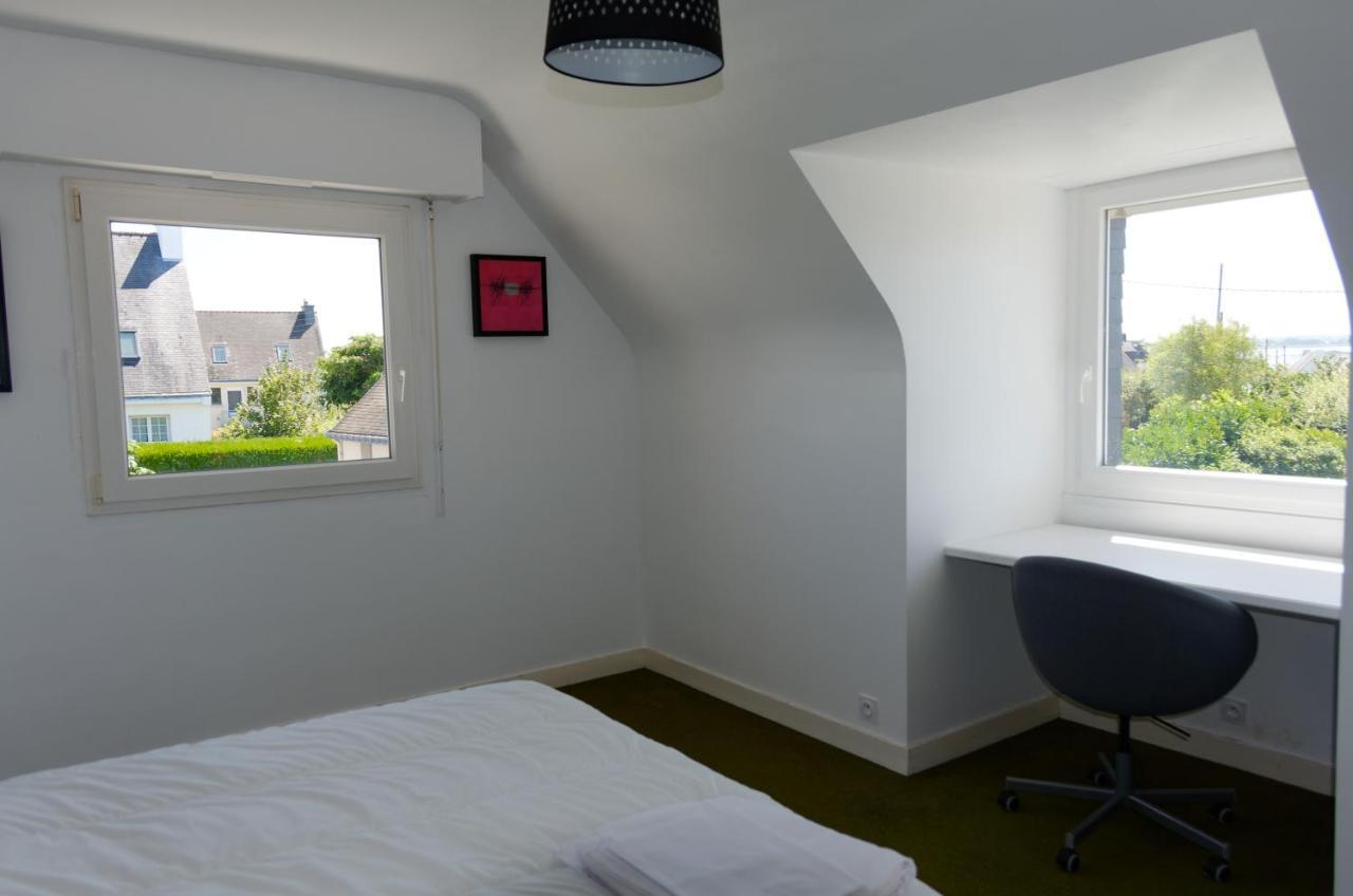 Maison Golfe Du Morbihan - Vue Mer - Plage A 600M - 6 Chambres Séné Exteriér fotografie